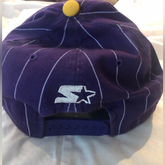 Minnesota Vikings vintage starter SnapBack hat - Picture 2 of 4